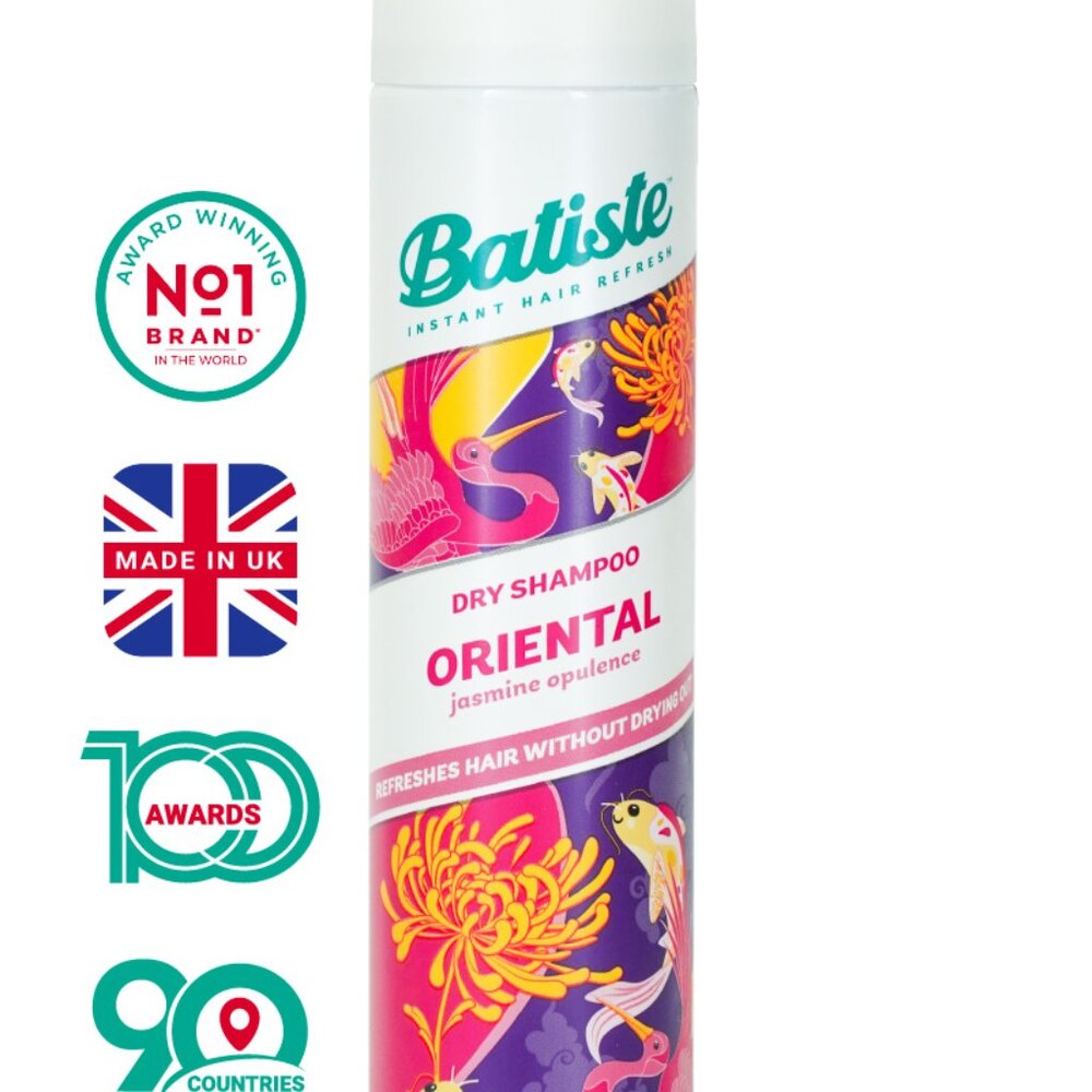 Batiste Oriental Dry Shampoo 200mL Instant Fresh Hair Care